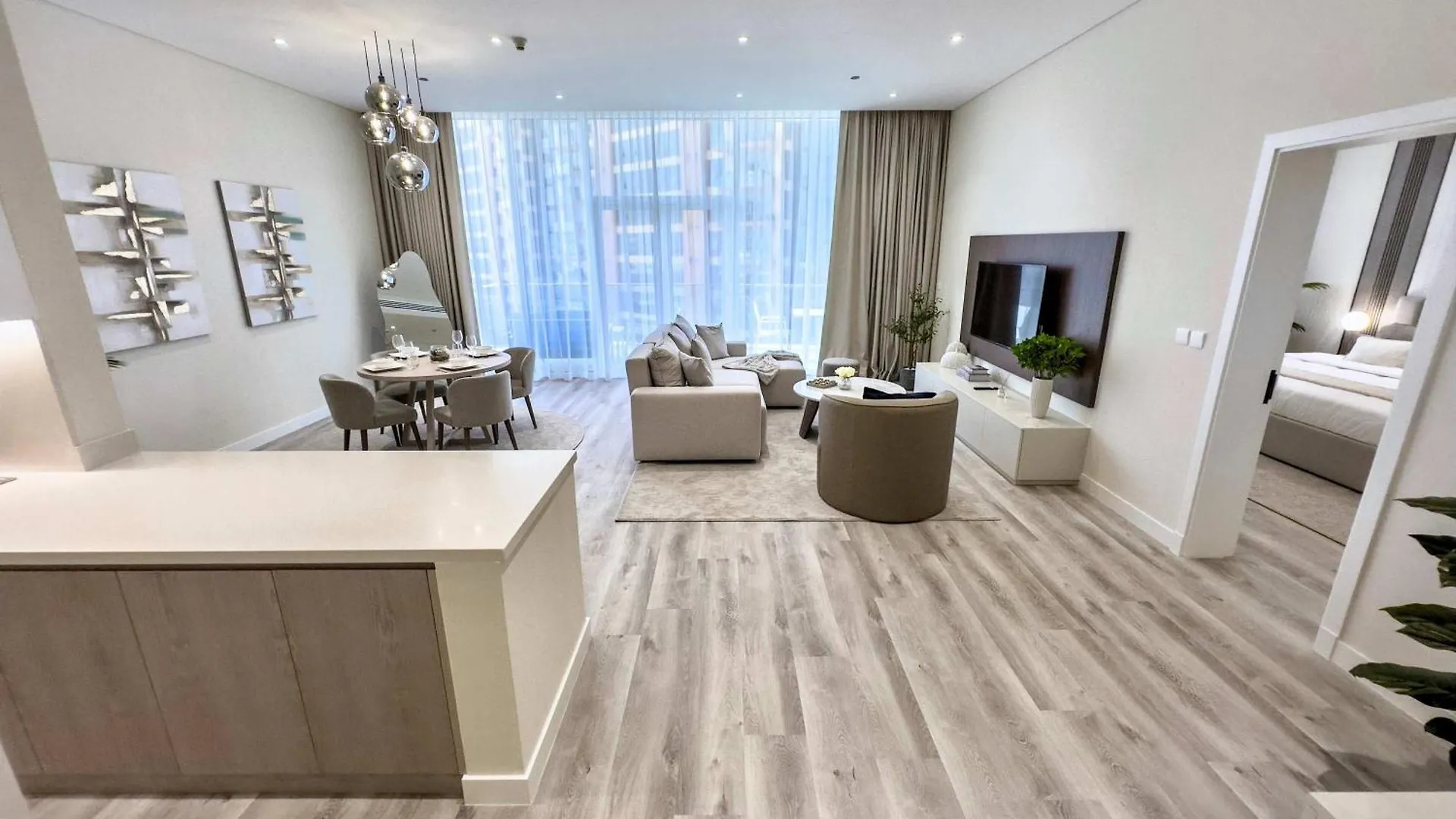 Luxury 1Br Suite With Direct Burj Al Arab View Dubai Apartment
