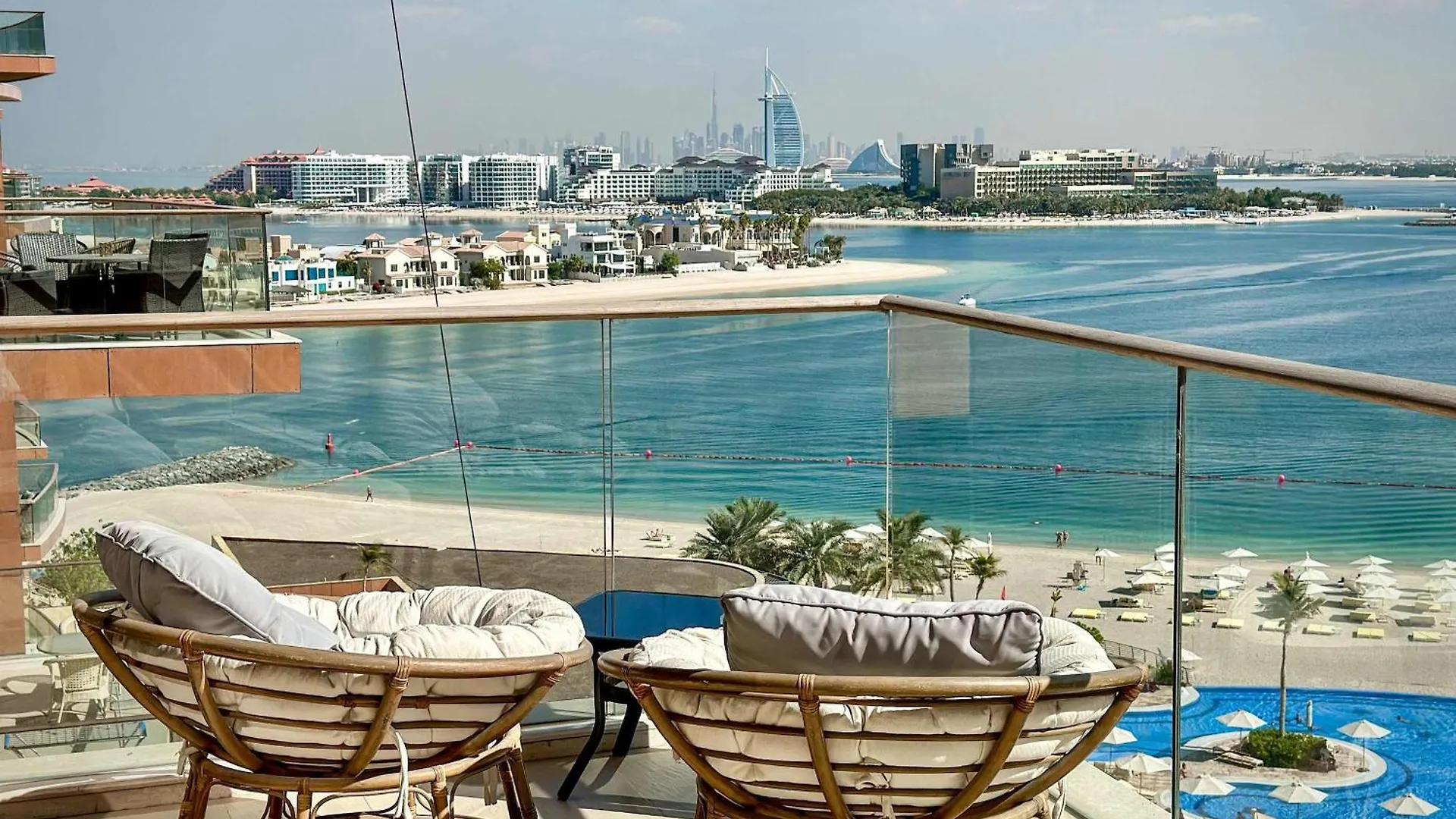 Luxury 1Br Suite With Direct Burj Al Arab View Dubai