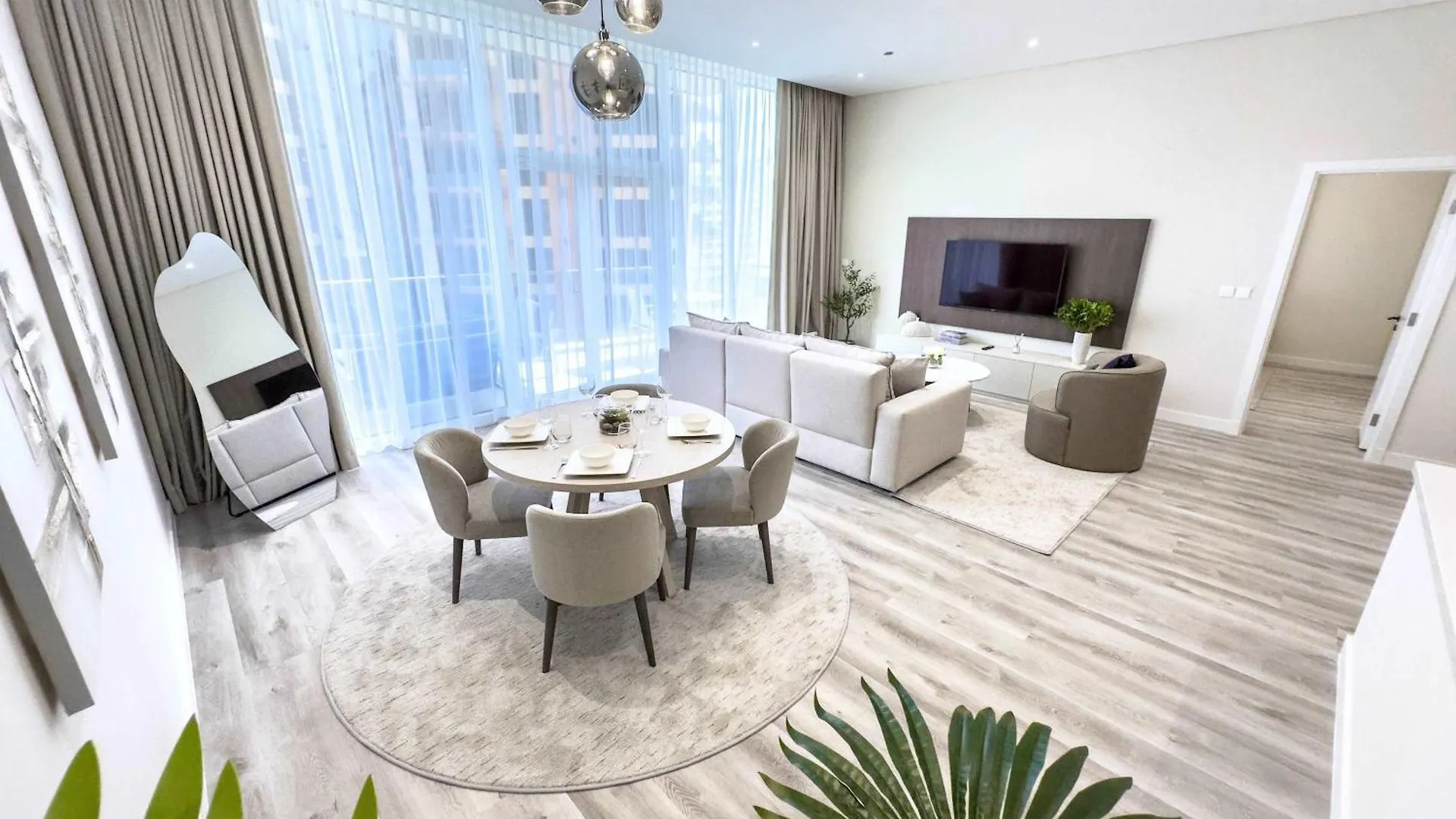 Luxury 1Br Suite With Direct Burj Al Arab View Dubai Vereinigte Arabische Emirate